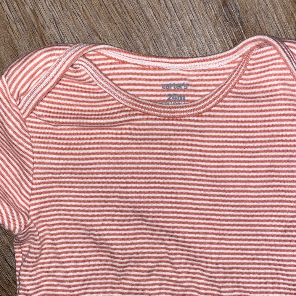 Kids Matching Outfit Bundle with Fruit Print and Stripes 24M - Picture 4 of 5